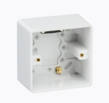 WHITE MOULDED BOXES