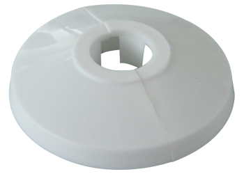 Pipe Collar Two Part 22mm White