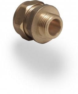 Compression Coupler 15mm to 3/4 inch MIC