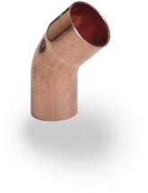 End Feed 45 deg Street Elbow 22mm End Feed 45 deg Street Elbow 22mm