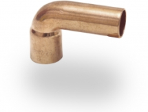 Copper End Feed Long Tail Street Elbow 15mm