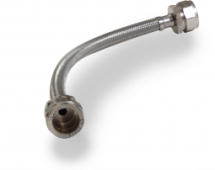 Flexible Tap Connector Std Bore 15mm x 15mm x 30cm Flexible Tap Connector Std Bore 15mm x 15mm x 30cm