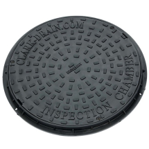 UG 450mm Manhole Cover Round Plastic 3.5ton 35kN Clark