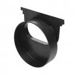 UG Drain Channel Shallow End Cap Outlet Polydrain