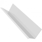 Shiplap Cladding Drip Trim White