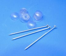 Screws Caps and Washers for 3 inch & Greca Pack 10
