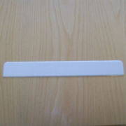 Fascia Large Double End Cap White 300mm
