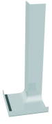Fascia Internal Corner White