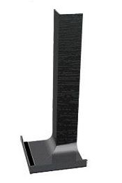 Fascia Internal Corner Black Ash Fascia Internal Corner Black Ash