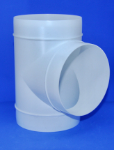 4 inch 100mm Round Ducting Tee