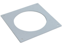 Round Duct Wall Plate 125mm