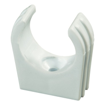 Overflow Pipe Clip White