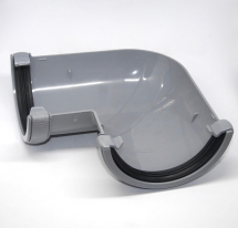 Half Round 90 Angle Grey Half Round 90 Angle Grey