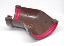 Half Round 135 Angle Brown Half Round 135 Angle Brown