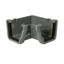 Floplast Ogee 90 Angle Internal Anthracite Grey Floplast Ogee 90 Angle Internal Anthracite Grey