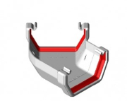 Square 135 Angle White