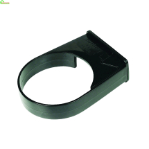HR Pipe Clip Single Fix Black HR Pipe Clip Single Fix Black