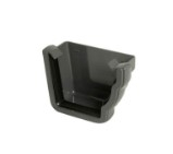 Floplast Ogee External Stopend RH Anthracite Grey