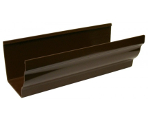 Floplast Ogee Gutter 4m Brown Floplast Ogee Gutter 4m Brown