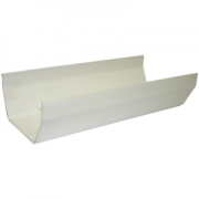 Square Gutter 4m White