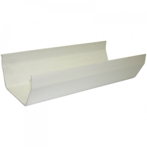 Square Gutter 4m White Square Gutter 4m White