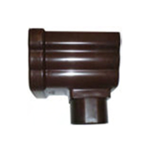Freefoam Ogee Stopend Outlet Brown
