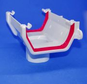 Square Running Outlet White