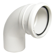RS Bend 110mm SS 92 deg White RS Bend 110mm SS 92 deg White