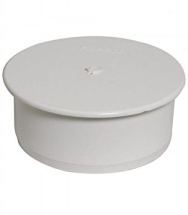 RS 110mm Socket Plug White RS 110mm Socket Plug White