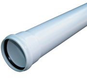 RS Pipes 110mm White 4m Floplast