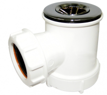 Shower Trap 40mm Chrome Grid Shower Trap 40mm Chrome Grid