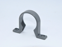 Pipe Clip 32mm SOLVENT Grey